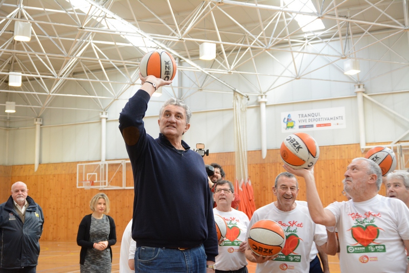 Fernando Romay ha visitado esta mañana el programa +QBasket Salud